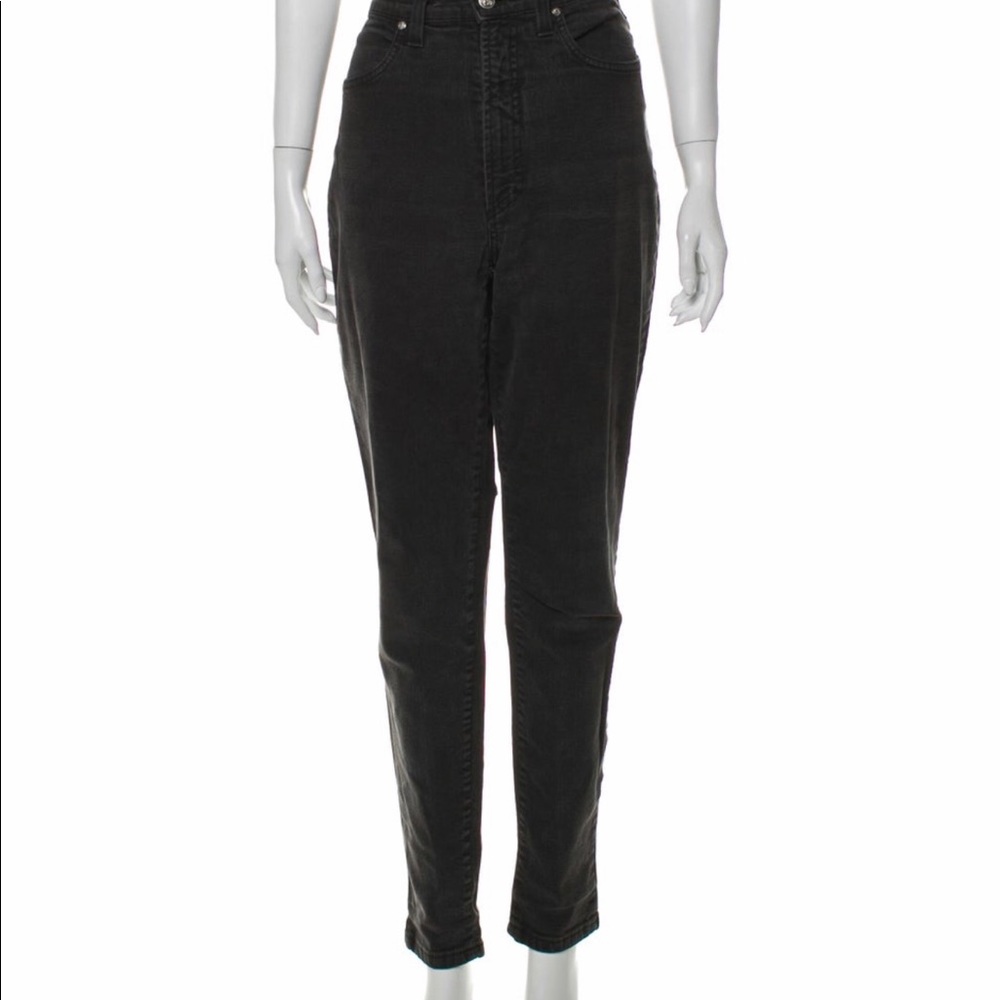 VERSACE High-Rise Skinny Leg Jeans